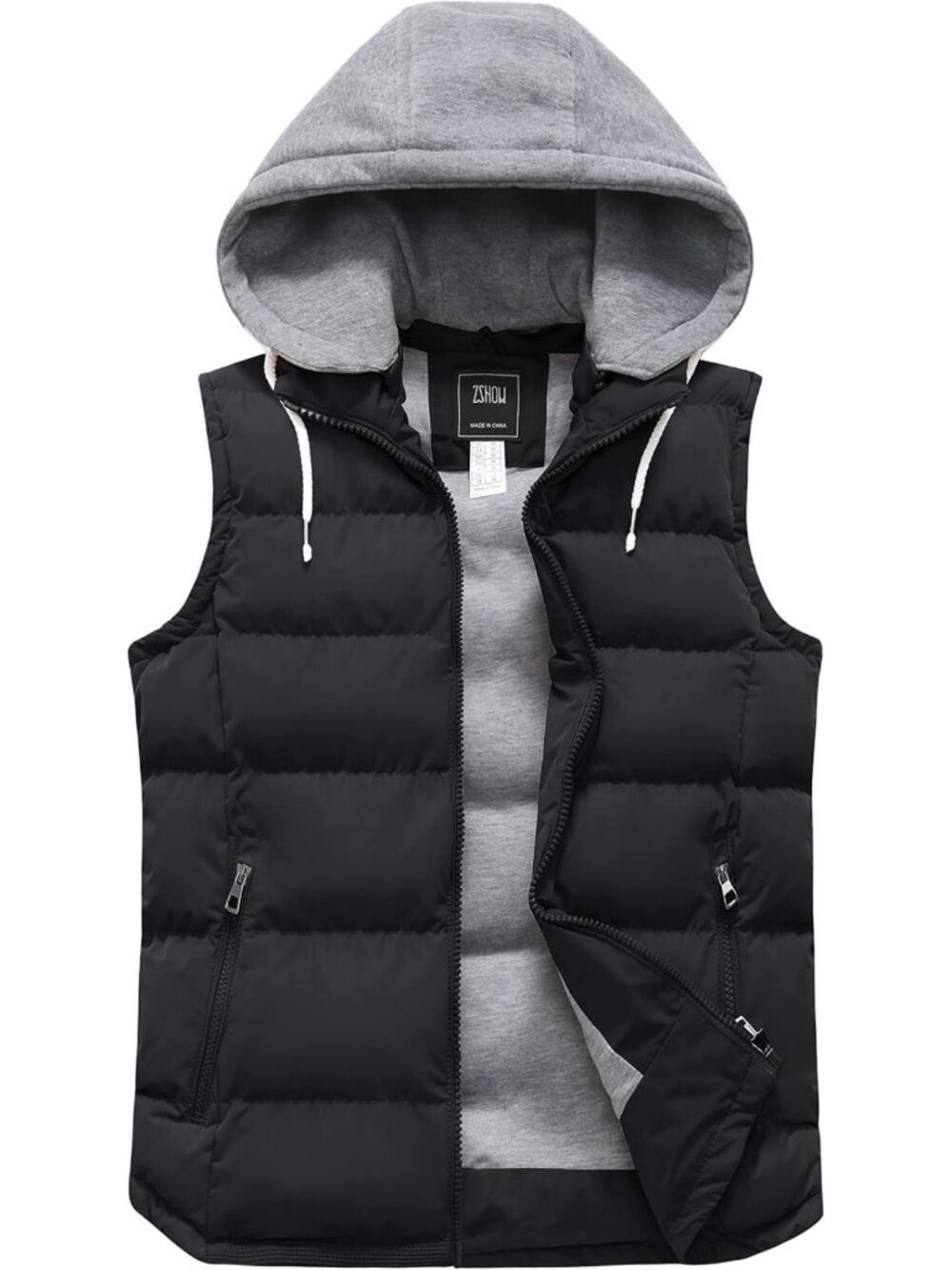 Cozy Hooded Puffer Vest for Women | Quilted Winter Outerwear Jacket